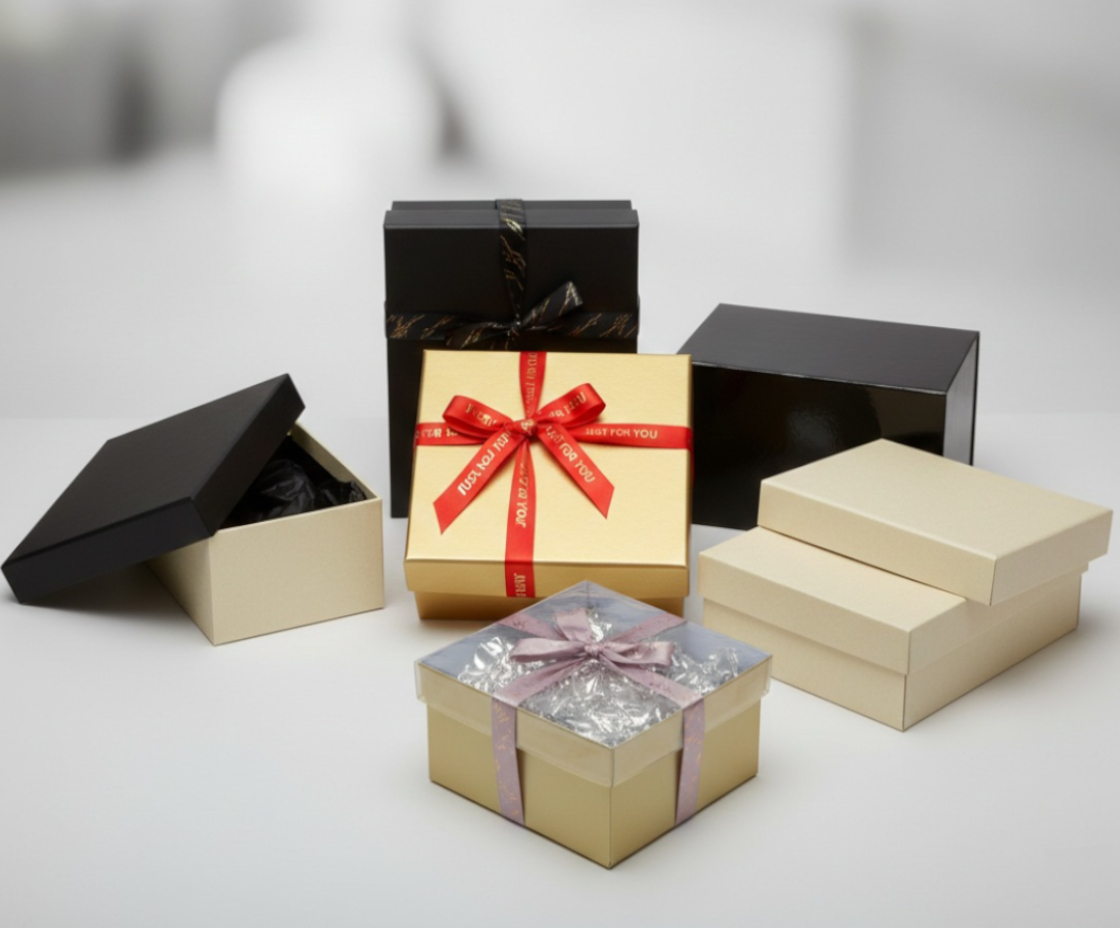 cutii cadou cu capac din carton rigid