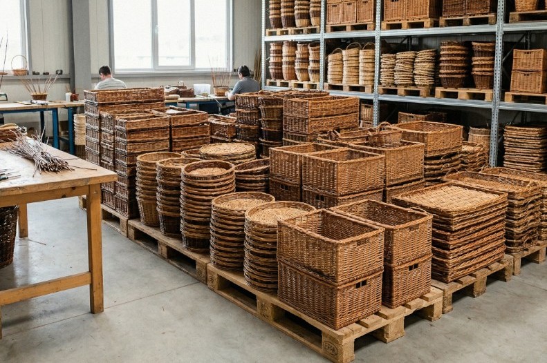 Atelier Basketful cu cosuri si produse din rachita