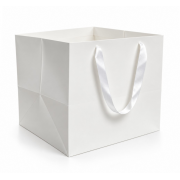 Punga alba cadou 40 cm