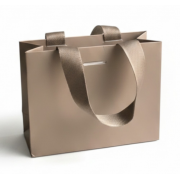Punga cadou Soft Touch culori uni 20x25x11cm carton premium 250g
