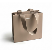 Punga carton gros soft touch 20x25x11 culoare roz pudra