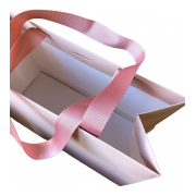 Punga carton gros soft touch 20x25x11 culoare roz pudra