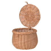 cosuri si cutii impletite cu capac