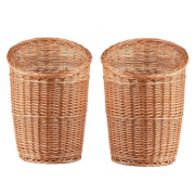 Set 2 cosuri din rachita pentru baghete