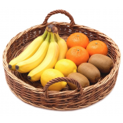 tavi impletite pentru servire fructe