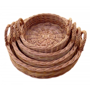 Set tavi din rachita naturala pentru servire si prezentare