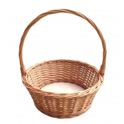 Cosulete rotunde din rachita pentru florarii