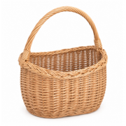 Cos elegant din rachita pentru cadouri si cumparaturi