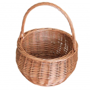 Cos impletit din rachita pentru cadouri si floristica