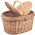 cos cu capace rabatabile de picnic
