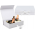 Cutii cadou albe din carton rigid si inchidere magnetica