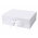 Cutii albe cu fundita satin si inchidere magnetica 28x18x8cm