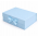 Cutii bleu de cadou din carton rigid cu magnet