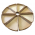 Set 8 Tavi Impletite Display Circular 115cm | Inaltime 10cm
