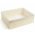 cutii de cadouri crem cu capac transparent