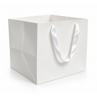 Punga alba cadou 40 cm