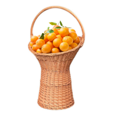 cos mare cu maner pentru prezentare produse in retail