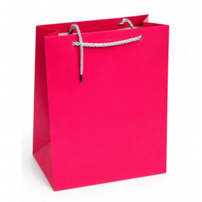 Punga cadou din carton rosu premium