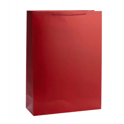 Pungi mari de cadouri din carton Rosu