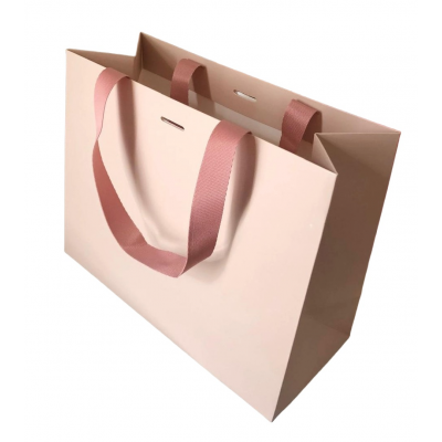 sacose de cadouri din carton rigidi cu manere textile