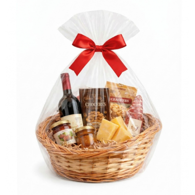 Cos din rachita pentru produse gourmet, cosmetice si cadouri
