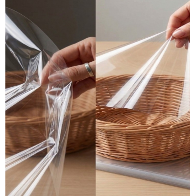 coli din celofan transparent