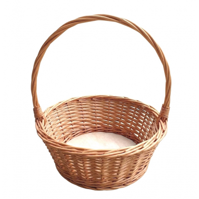 Cosulete rotunde din rachita pentru florarii