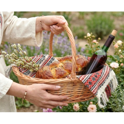 Cosulete din nuiele pentru cadouri sarbatori