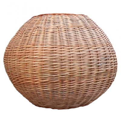 Abajur rotund impletit manual