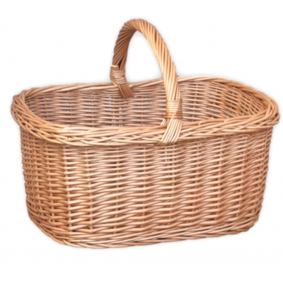 Cos mare din rachita pentru prezentarea produselor in magazin