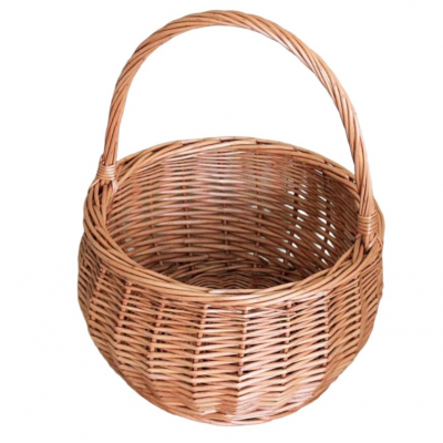 Cos impletit din rachita pentru cadouri si floristica