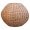Abajur rotund impletit manual